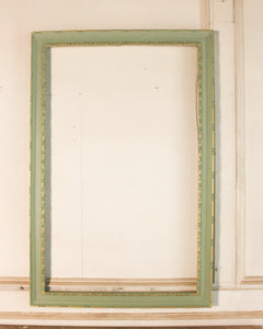 Teal neoclassical frame