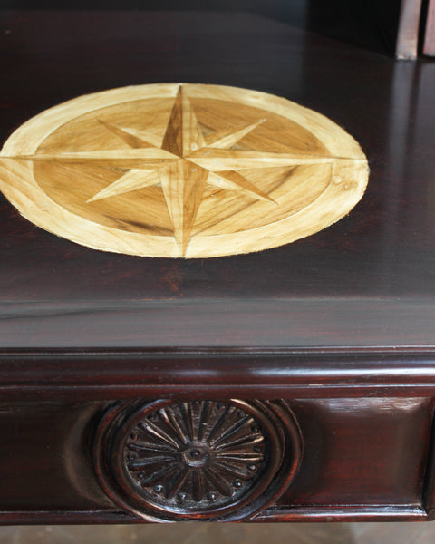 Desk inspired by Ashokan lion capital at Sarnath