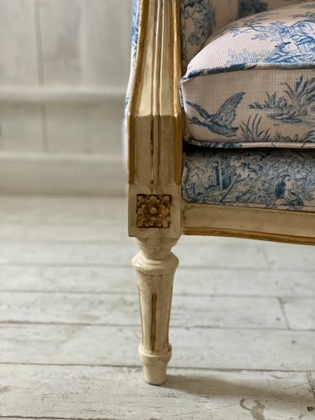 Louis XVI petite bergère for children