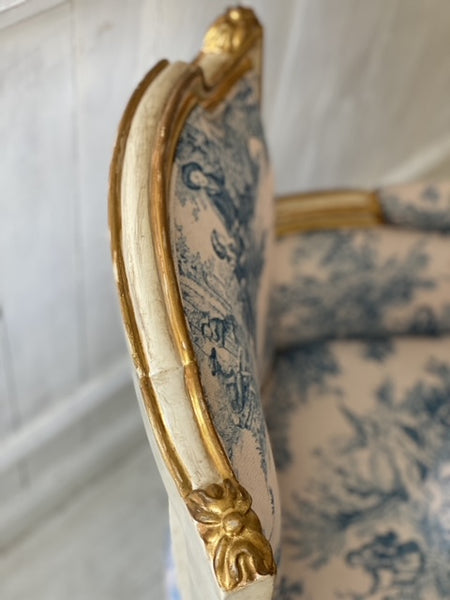 Louis XVI petite bergère for children