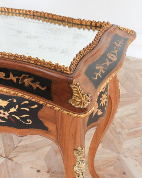 Louis XV jardinière in true marquetry