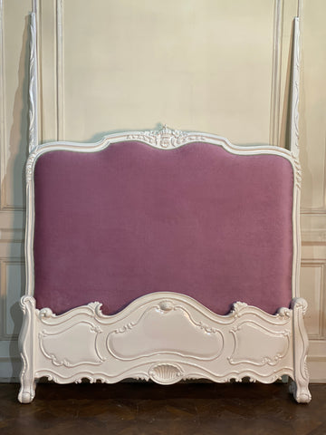 Louis XV bed with elegant silhouette