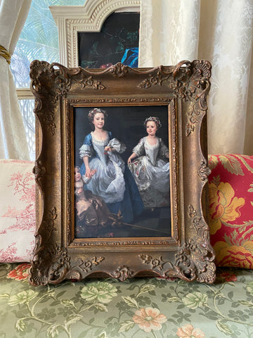 High rococo frame of intense details