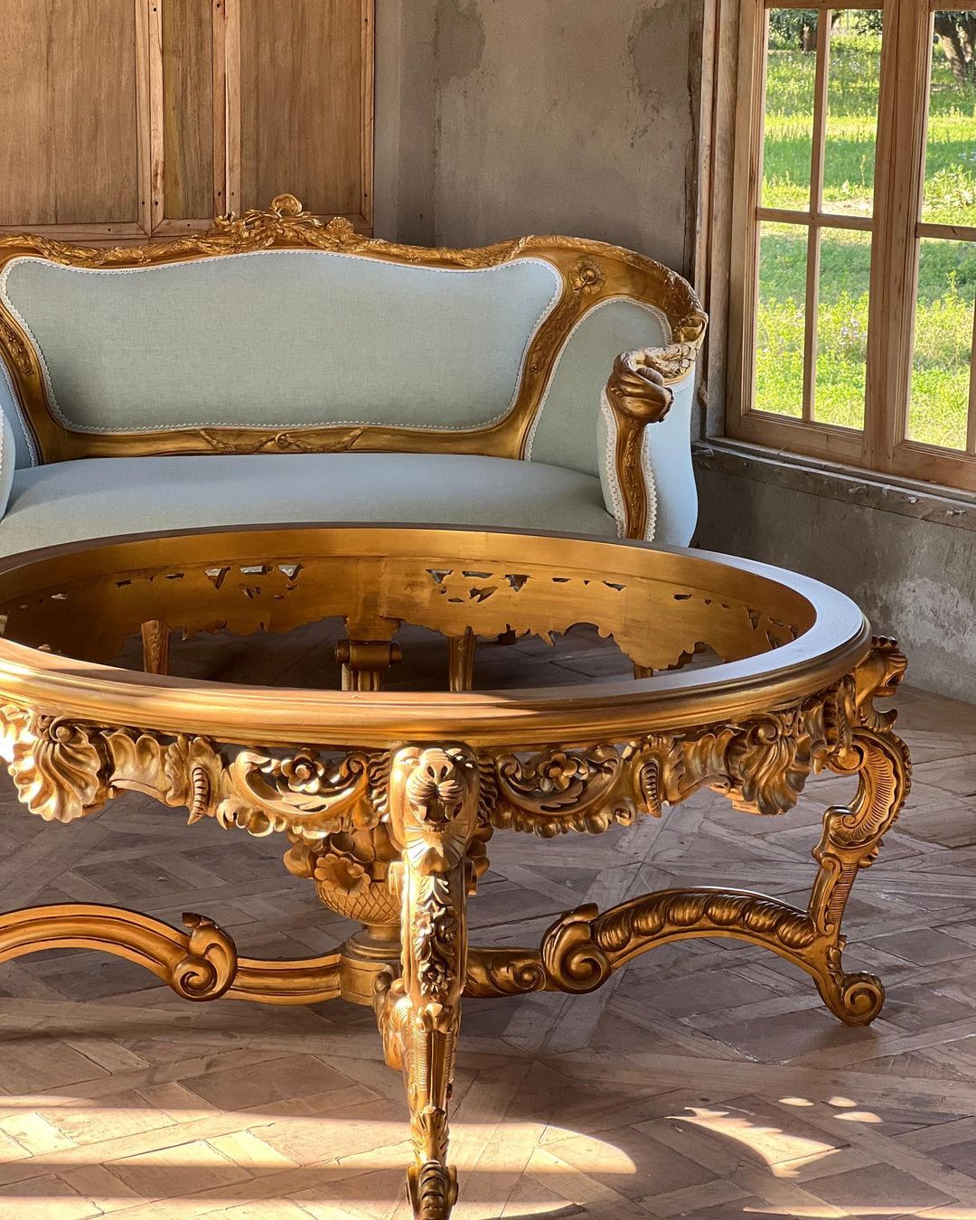 Centre table in Italian baroque