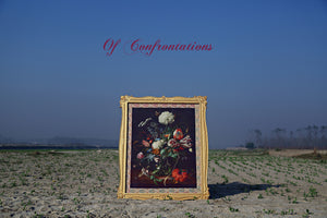 Frame of classic Louis XV swirl