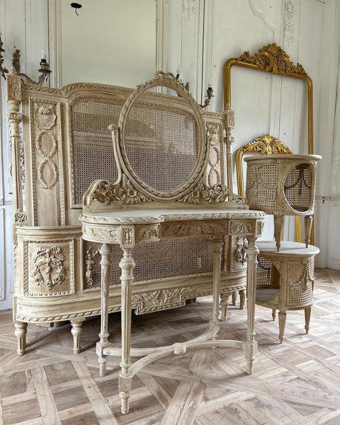 Louis XVI country style dressing table