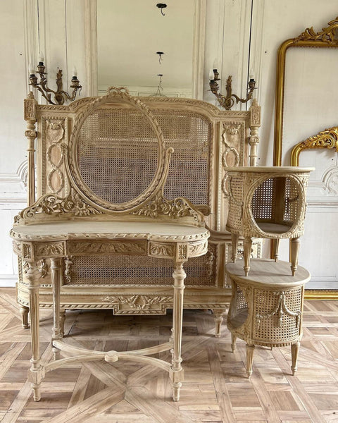 Louis XVI country style dressing table