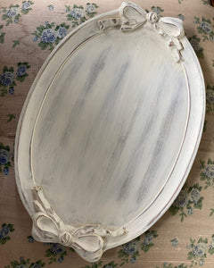 Decorative tray inspired by the Unfurling