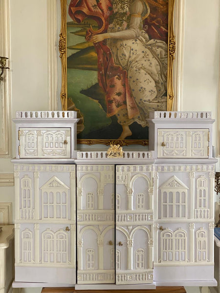 Miniature palace inspired by Phaltan estate, India