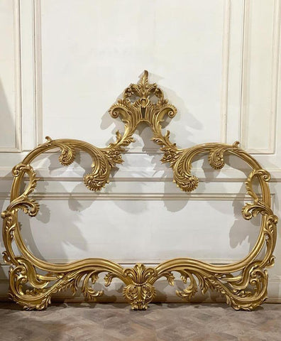 Louis XV rococo frame with dramatic curves