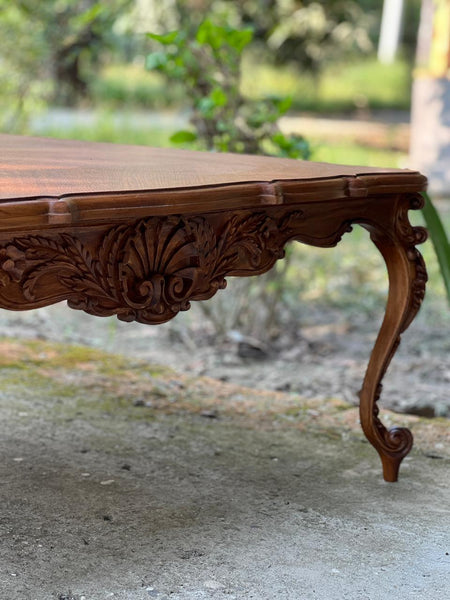 Louis XV centre table with dramatic cockle