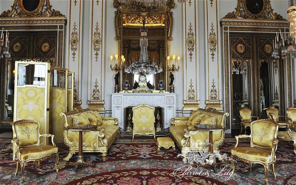 Her Majesty Queen Elisabeth II chose Louis XV chairs for her formal seating