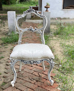 Chair of extraordinary rococo features