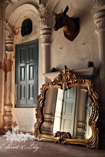Frame inspired by Louis XV baroque style