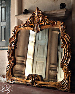 Frame inspired by Louis XV baroque style