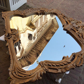 Frame inspired by Louis XV baroque style
